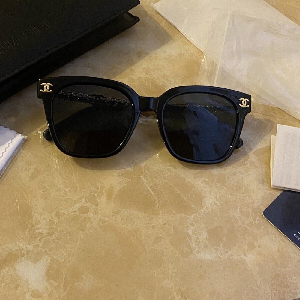 chanel sunglasses Designer new with box and accessories